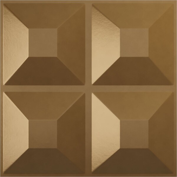 Ekena Millwork 11 7/8in. W x 11 7/8in. H Swindon EnduraWall Decorative 3D Wall Panel Covers 0.98 Sq. Ft. WP12X12SWCGH - main